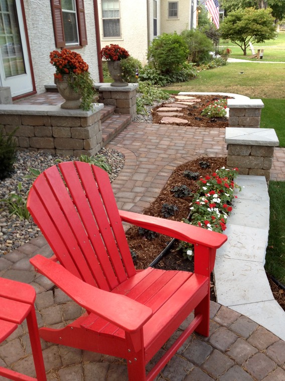 Cobble Paver and Steppingstone Mixed Paths