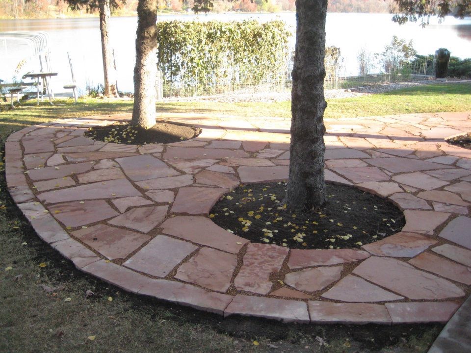 Ground Cover done with Natural Stone