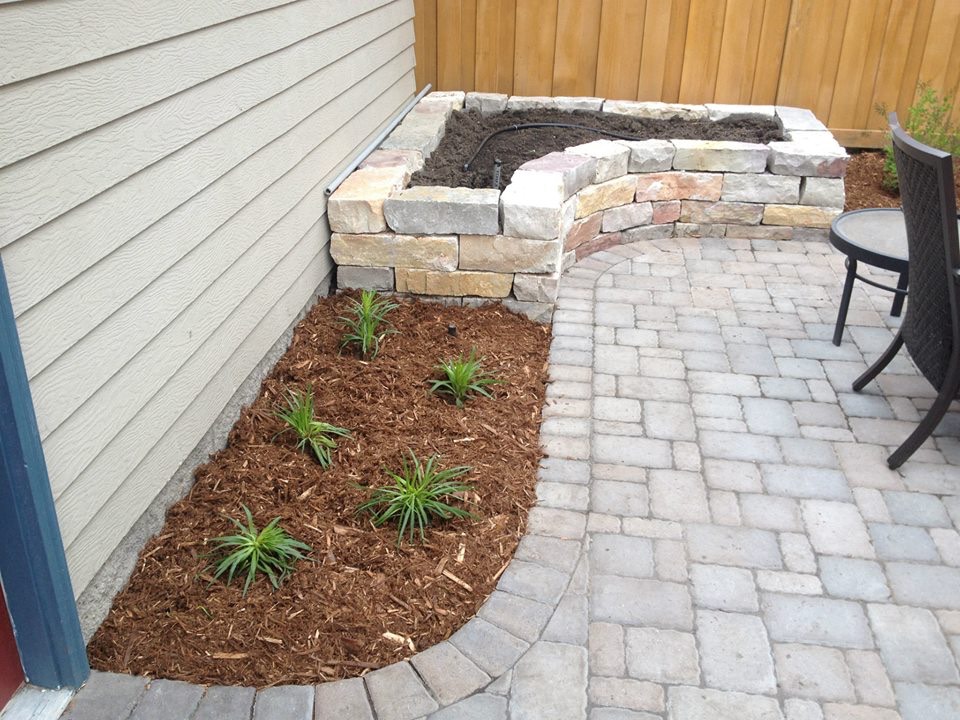 Patio and Planter Detail