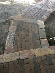 Timeworn Paver Path